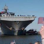 Hampton Roads Sailors from Bataan Group Return from 8-Month Deployment
