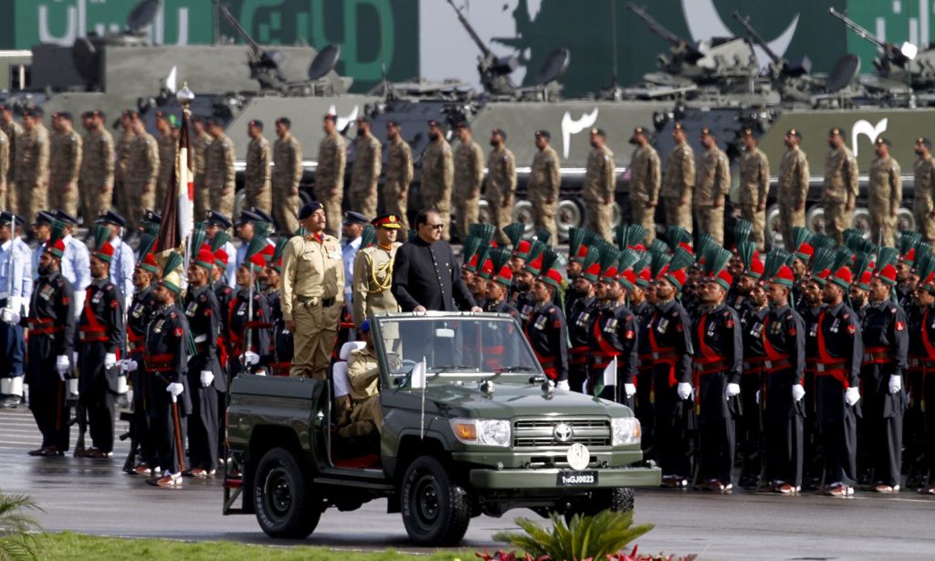 Pakistan's day parade